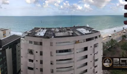 Vista para o mar: Flat com 1 quarto à venda, 35 m² por R$ 300.000 - Boa Viagem - Recife/PE..