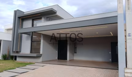 Casa Nova de Alto Padrão no Condomínio Residencial Damha IV