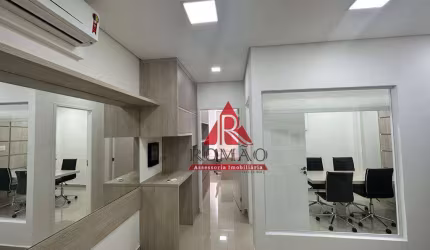 Sala mobiliada 42 m² por R$ 3.030/mês - Condomínio Praça Maior