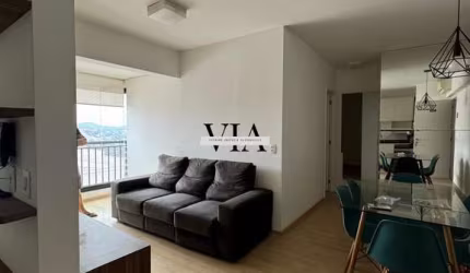 Apartamento de 62m² MOBILIADO no condomínio Life Park