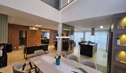 Linda casa com 04 suítes e MOBILIADA no condomínio Residencial 4