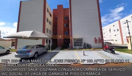 Apartamento à venda no bairro Portal de Fátima II - Araguari/MG