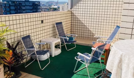 Oportunidade Imperdível: Cobertura Triplex Porteira Fechada no Boqueirão, Santos!