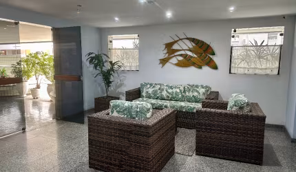 Apartamento com 1 quarto à venda na Avenida Ayrton Senna da Silva, 0, Itararé, São Vicente, 80 m2 por R$ 320.000