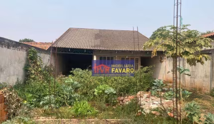 Casa em excelente localização, em fase de acabamento, à venda, 80 m² de construção, 250m² de terreno, por R$ 180.000 -  Resid. Porto Serguro 2