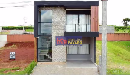 Sobrado com 2 dormitórios à venda, 147 m² por R$ 607.000,00 - Heimtal - Londrina/PR