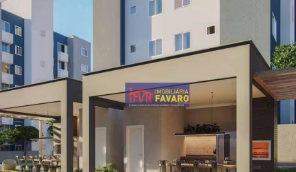 London Park, 1 dormitório à venda, 47 m² por R$ 170.000 - Jardim Maria Celina - Londrina/PR