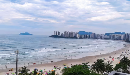 Apartamento com 3 dormitórios para alugar, 130 m² - Pitangueiras - Guarujá/SP
