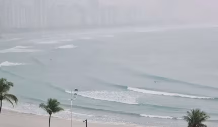 Praia de Astúrias, 50m da praia, Apartamento com Vista Deslumbrante a Praia