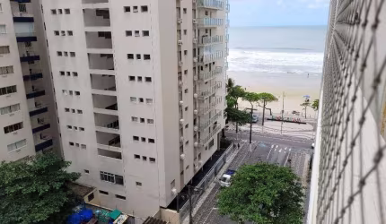 APARTAMENTO NO CALÇADÃO DA PRAIA DE PITANGUEIRAS, COM VISTA PARA O MAR