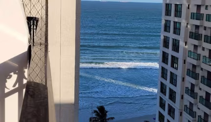 PITANGUEIRAS - CALÇADÃO C/ MARAVILHOSA VISTA MAR, EXCELENTE APTO COM 139 M² ÚTEIS, 02 VAGA DE GARAGENS NO PRÉDIO, CHURRASQUEIRA E SALÃO DE FESTAS