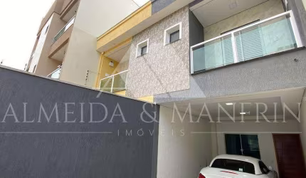Encantador Sobrado com 148m² à Venda em Camilópolis - Santo André, SP