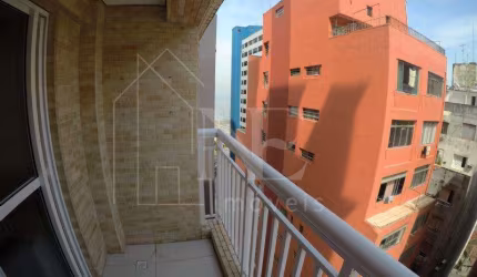 Apartamento para Venda em Santos, José Menino, 2 dormitórios, 1 banheiro, 1 vaga