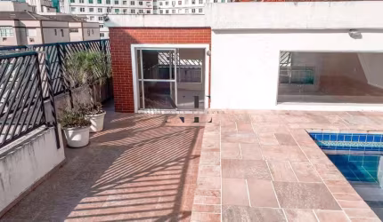 Cobertura Duplex para Venda em Santos, José Menino, 3 dormitórios, 1 suíte, 4 banheiros, 2 vagas