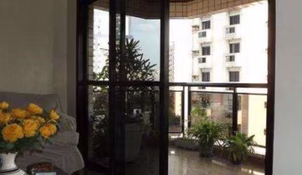 Apartamento para Venda em Santos, Boqueirão, 4 dormitórios, 4 suítes, 6 banheiros, 3 vagas