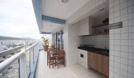Apartamento para Venda em Santos, Boqueirão, 1 dormitório, 1 suíte, 2 banheiros, 1 vaga