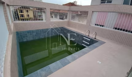 Casa Sobreposta para Venda em Santos, Boqueirão, 3 dormitórios, 3 suítes, 5 banheiros, 2 vagas