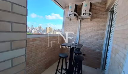 Apartamento para Venda em Santos, Vila Belmiro, 1 dormitório, 2 banheiros, 1 vaga