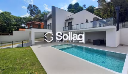 Casa para comprar em frente ao lago no condomínio Marambaia em Vinhedo, interior de São Paulo