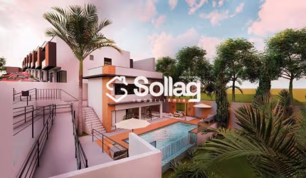 Casa em condomínio para comprar no Mont Blanc Village em Vinhedo, São Paulo.