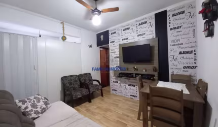 Apartamento com 2 quartos à venda na Rua Carlos Gomes, --, Campo Grande, Santos por R$ 335.000