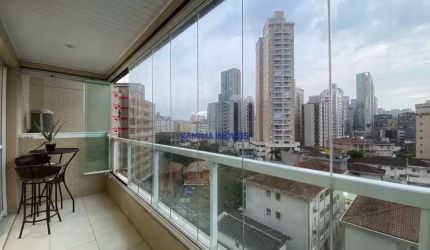 Apartamento com 2 quartos à venda na Rua Euclides da Cunha, --, Gonzaga, Santos por R$ 1.225.000