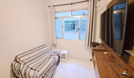 Apartamento com 1 quarto à venda na Avenida Nossa Senhora das Graças, --, Vila Valença, São Vicente por R$ 200.000