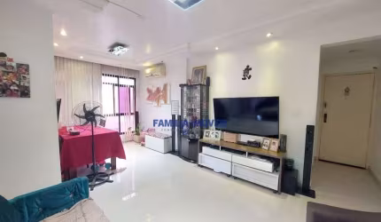 Apartamento com 2 quartos à venda na Rua Almirante Barroso, --, Campo Grande, Santos por R$ 477.000