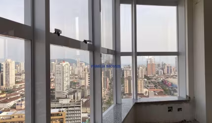 Sala comercial para alugar na Avenida Ana Costa, --, Vila Mathias, Santos por R$ 28.450