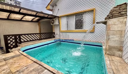 Casa em condomínio fechado com 2 quartos à venda na Rua Liberdade, --, Aparecida, Santos por R$ 848.000