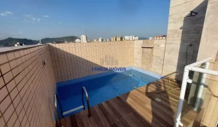 Cobertura com 3 quartos à venda na Rua Santa Cruz, --, Centro, São Vicente por R$ 700.000