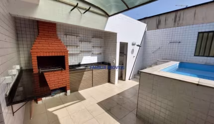 Casa em condomínio fechado com 3 quartos à venda na Rua São José, --, Embaré, Santos por R$ 1.060.000