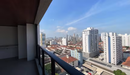 Apartamento com 2 quartos à venda na Rua Doutor Lobo Viana, --, Boqueirão, Santos por R$ 1.202.500