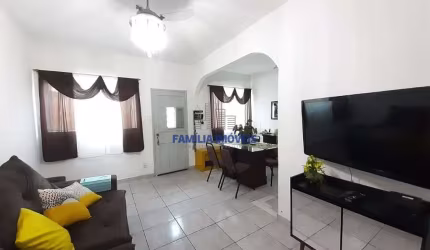 Apartamento com 2 quartos à venda na Rua Almirante Barroso, --, Campo Grande, Santos por R$ 360.000