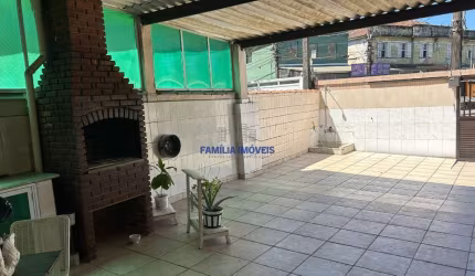 Casa com 3 quartos à venda na Doutor Washington Di Giovanni, --, Jabaquara, Santos por R$ 495.000