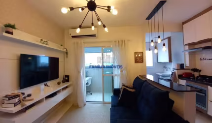 Apartamento com 1 quarto à venda na Rua João Guerra, --, Macuco, Santos por R$ 410.000