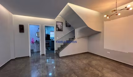 Casa em condomínio fechado com 3 quartos à venda na Rua José Clemente Pereira, --, Campo Grande, Santos por R$ 1.000.000