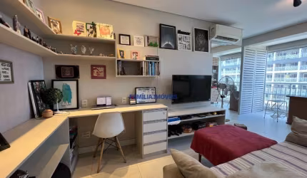 Apartamento com 1 quarto à venda na Rua Emílio Ribas, --, Vila Mathias, Santos por R$ 380.000