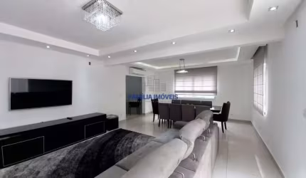 Casa em condomínio fechado com 4 quartos à venda na Alfredo Ximenes, --, José Menino, Santos por R$ 2.400.000