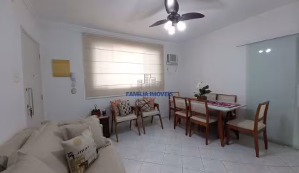 Apartamento com 2 quartos à venda na Rua Tocantins, --, Gonzaga, Santos por R$ 390.000