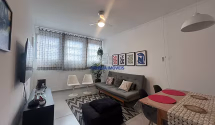 Apartamento com 1 quarto para alugar na Avenida Presidente Wilson, --, Gonzaga, Santos por R$ 3.000