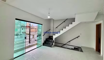 Casa em condomínio fechado com 2 quartos à venda na Rua Carlos Gomes, --, Campo Grande, Santos por R$ 850.000