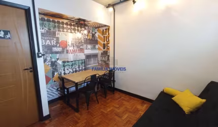 Apartamento com 1 quarto para alugar na Avenida Coronel Joaquim Montenegro, --, Ponta da Praia, Santos por R$ 3.000