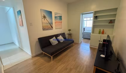 Apartamento com 1 quarto à venda na Avenida Marechal Floriano Peixoto, --, Gonzaga, Santos por R$ 485.000