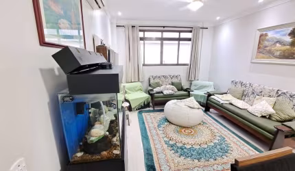 Apartamento com 3 quartos à venda na Rua Pedro Américo, --, Campo Grande, Santos por R$ 620.000