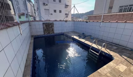 Casa em condomínio fechado com 3 quartos à venda na Rua Saturnino de Brito, --, Marapé, Santos por R$ 1.500.000