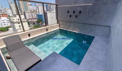Cobertura com 3 quartos à venda na Avenida Washington Luís, --, Boqueirão, Santos por R$ 2.700.000