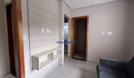 Casa em condomínio fechado com 1 quarto para alugar na Rua Joaquim Távora, --, Marapé, Santos por R$ 2.500