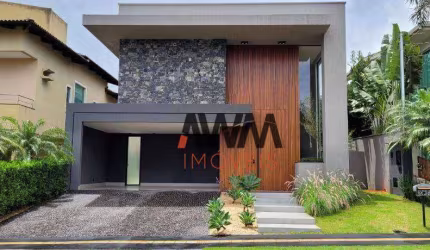 Sobrado novo com 5 quartos à venda, 304 m² por R$ 3.200.000,00- Jardins Madri - Goiânia/GO