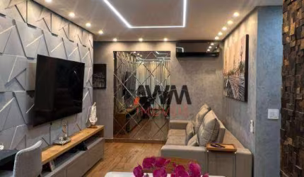 Apartamento mobiliado com 3 suítes à venda, 90 m² por R$ 790.000 - Vila Rosa - Goiânia/GO